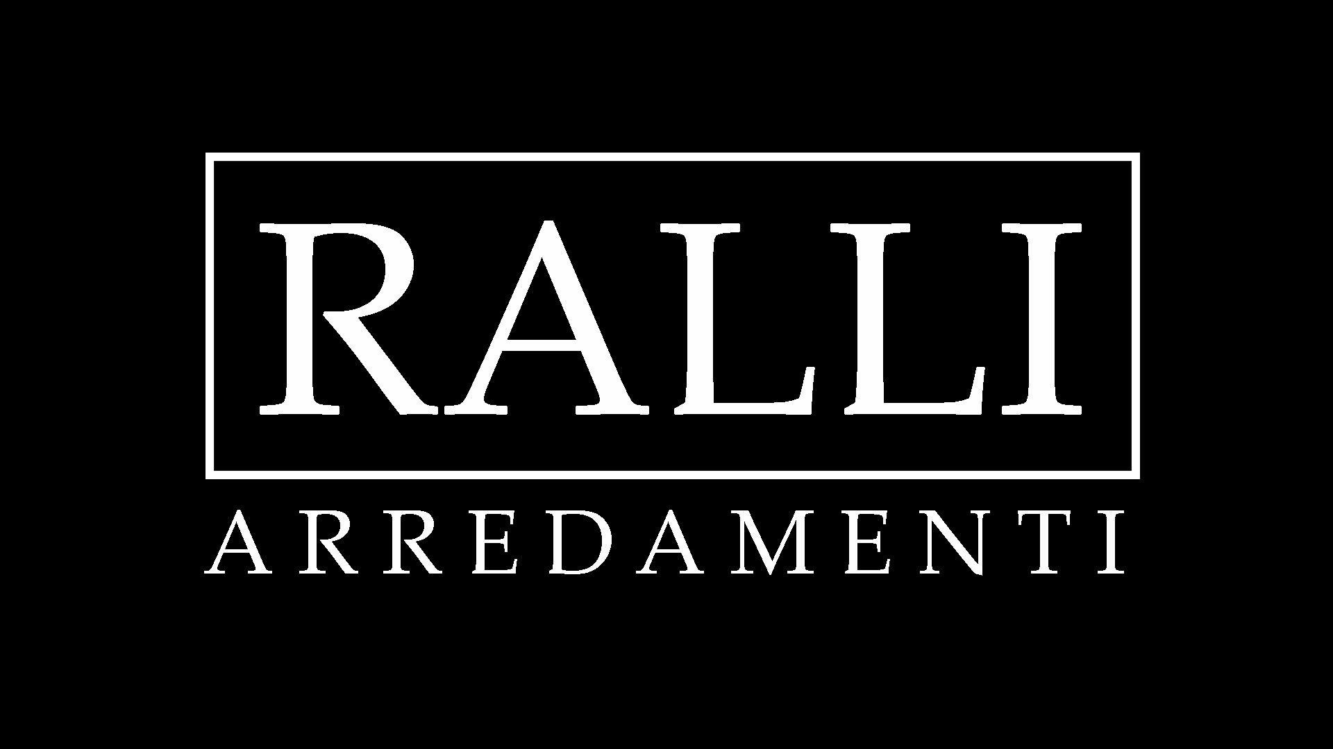 RALLI Arredamenti Logo Nero